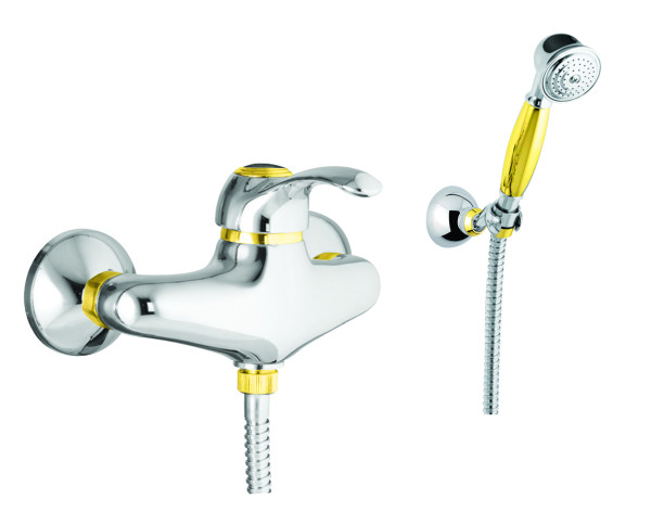 Смеситель для душа Fiore JAFAR 47CO5127, хром/золото. Фото 1