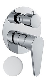 Смеситель для душа Fiore KERA 88BB7561, белый. Фото 1