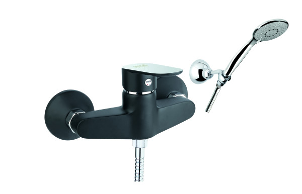 Смеситель для душа Fiore KEVON CHIC 81BX6510, хром/черный. Фото 1