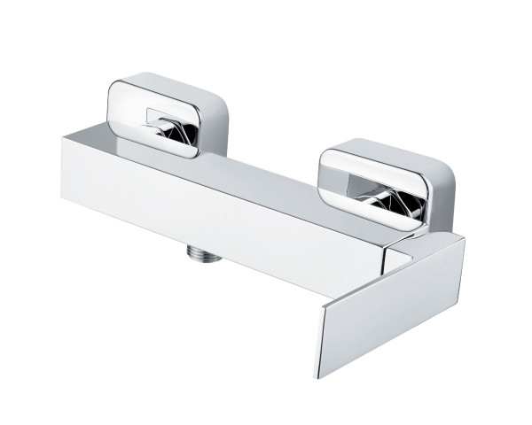 Смеситель для душа Fiore KUBE 100BB8542, белый. Фото 1