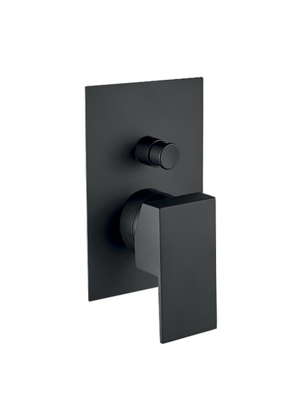 Смеситель для душа Fiore KUBE 100NN7517, черный. Фото 1