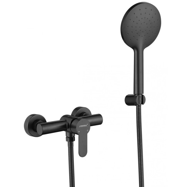 Смеситель для душа Fmark FS8203H, черный. Фото 1