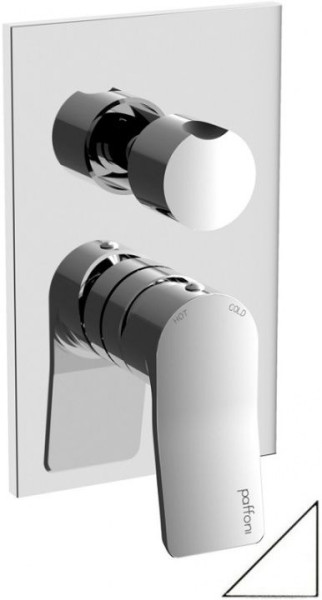 Смеситель для душа Paffoni Tilt TI018BO/M (с внутренней частью). Фото 1