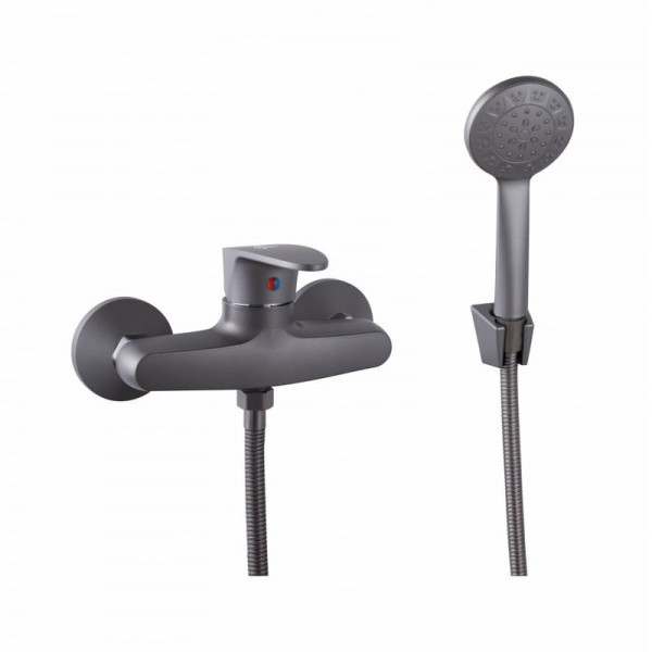 Смеситель для душа Plstart PL2005-17, графит. Фото 1