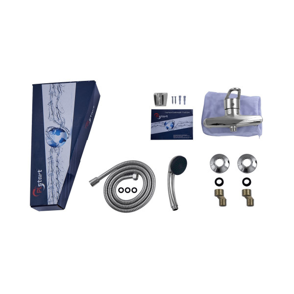 Смеситель для душа Plstart PL2006, хром. Фото 3