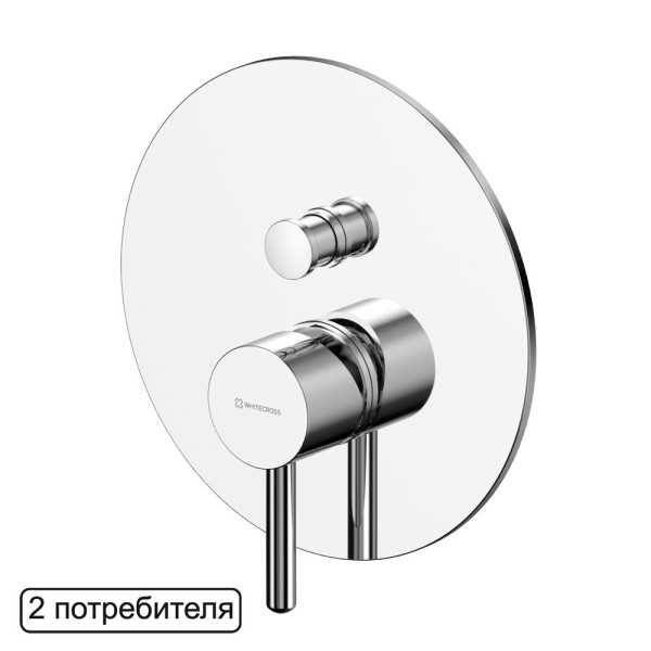 Смеситель для душа скрытого монтажа WHITECROSS Y Y1235CR (хром). Фото 1