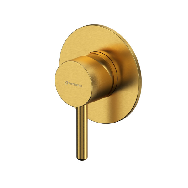 Смеситель для душа скрытого монтажа WHITECROSS Y Y1245GLB (брашированное золото). Фото 1