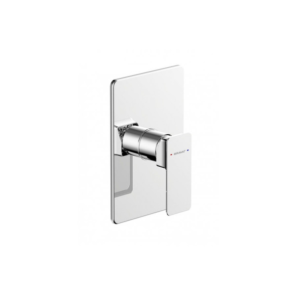 Смеситель для душа встраиваемый на 1 потока Bravat Phillis PB856101CP-ENG, хром. Фото 1