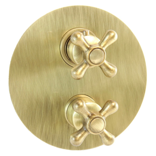 Смеситель для душа встраиваемый с термостатом Webert Armony AM970903065, бронза. Фото 1