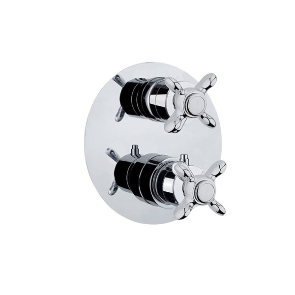 Смеситель для душа встраиваемый с термостатом Webert Ottocento OT970902015, хром. Фото 1