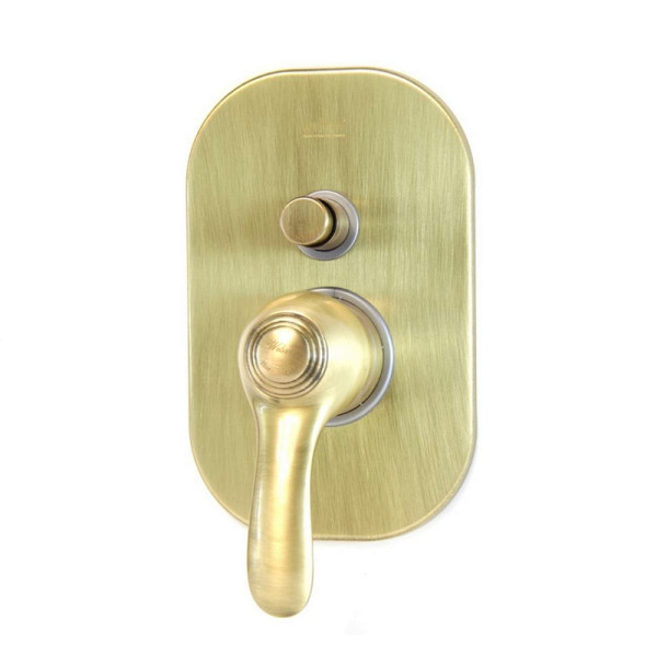 Смеситель для душа встраиваемый Webert Aurora AU860101065, бронза. Фото 1