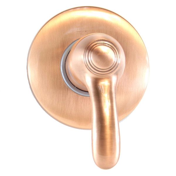 Смеситель для душа встраиваемый Webert Aurora AU880101060, медь. Фото 1