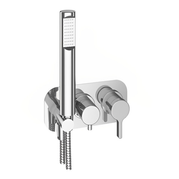 Смеситель для душа встраиваемый Webert Coral CO860512015, хром. Фото 1