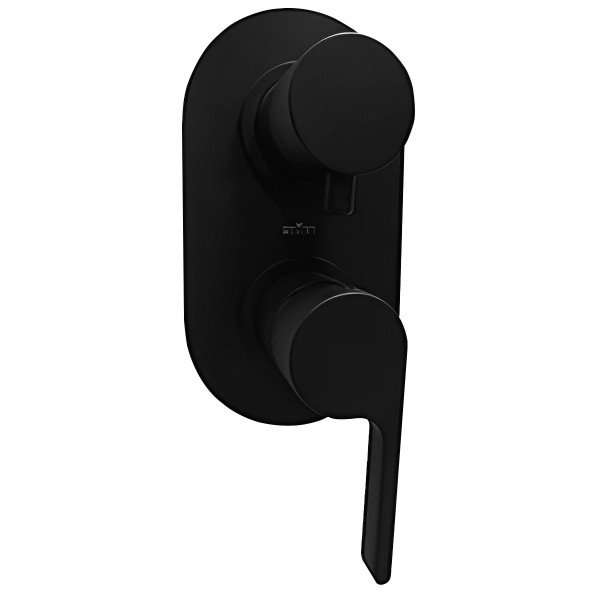 Смеситель для душа встраиваемый Webert DoReMi DR860101560, черный. Фото 1