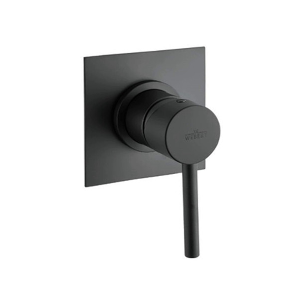 Смеситель для душа встраиваемый Webert Elio EL880101560, черный. Фото 1