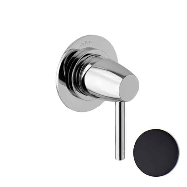 Смеситель для душа встраиваемый Webert Opera Moderna OE880101560, черный. Фото 1