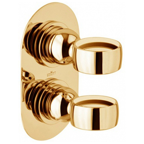 Смеситель для душа встраиваемый Webert Opera OA860101010, золото. Фото 1