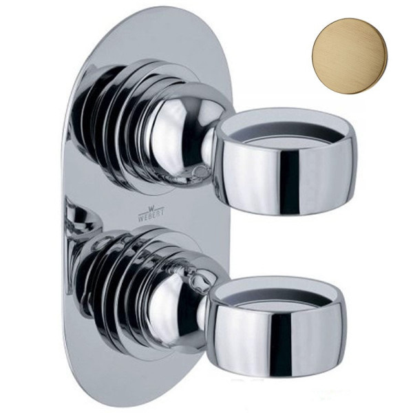 Смеситель для душа встраиваемый Webert Opera OA860101065, бронза. Фото 1