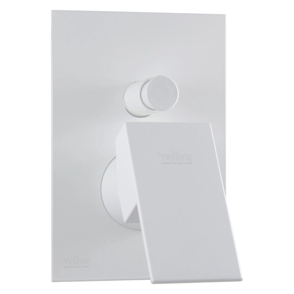 Смеситель для душа встраиваемый Webert Pegaso PE860101740, белый. Фото 3