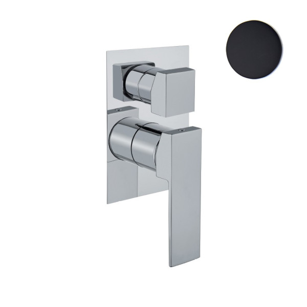 Смеситель для душа встраиваемый Webert Pegaso PE880601560, черный. Фото 1