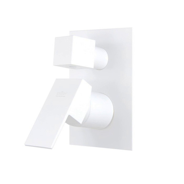 Смеситель для душа встраиваемый Webert Pegaso PE880601740, белый. Фото 1