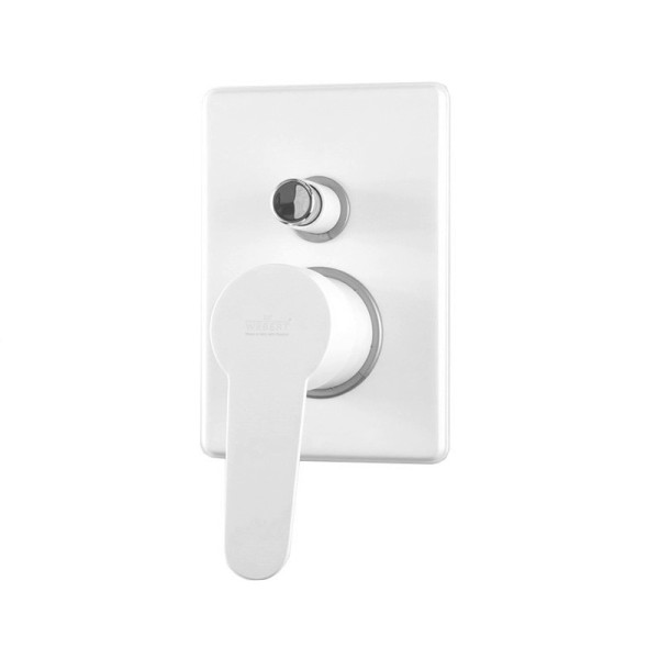 Смеситель для душа встраиваемый Webert Sax Evolution SE860101740, белый. Фото 1