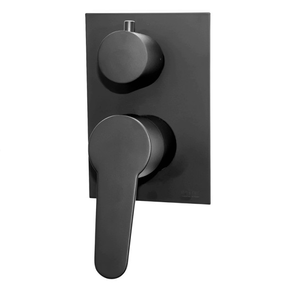 Смеситель для душа встраиваемый Webert Sax Evolution SE880601560, черный. Фото 1