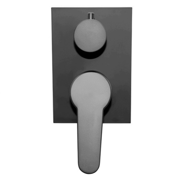 Смеситель для душа встраиваемый Webert Sax Evolution SE880601560, черный. Фото 3