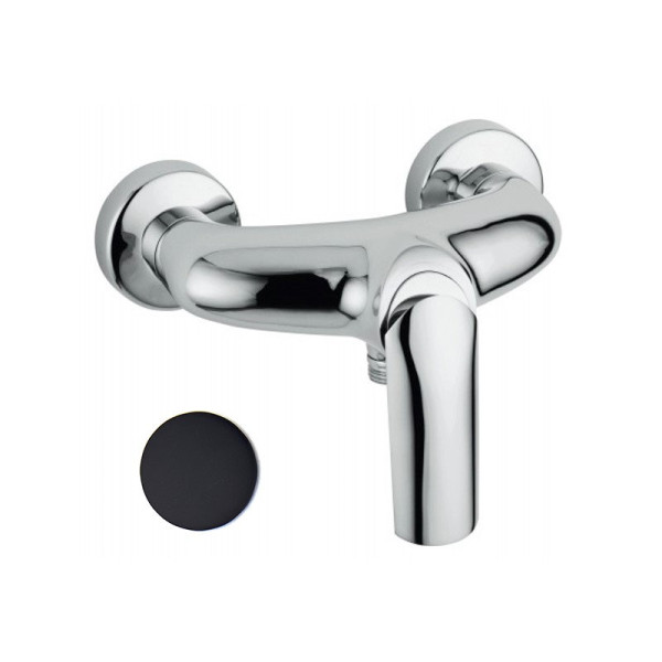 Смеситель для душа Webert Aria AI870102560, черный. Фото 1