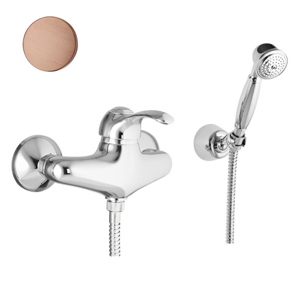 Смеситель для душа Webert Aurora AU870101060, медь. Фото 1