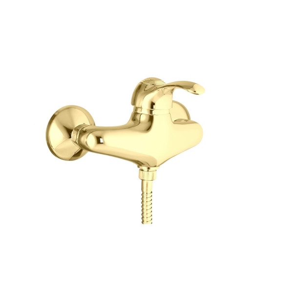 Смеситель для душа Webert Aurora AU870102010, золото. Фото 1