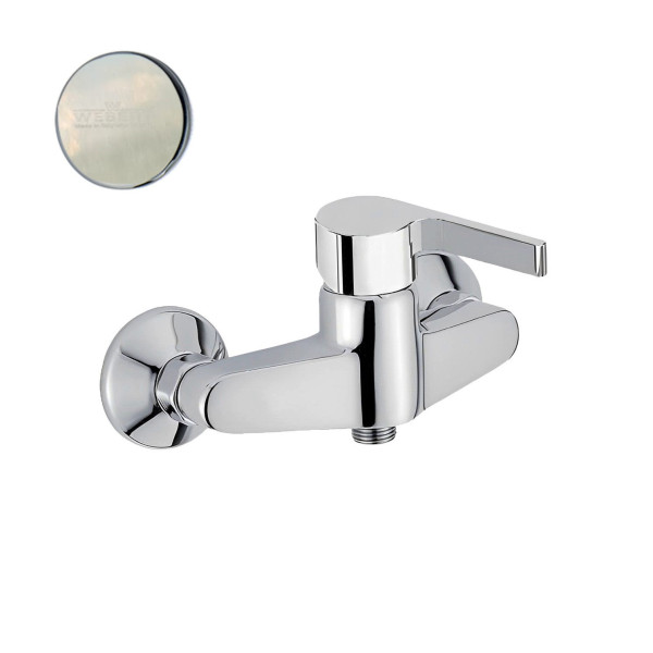 Смеситель для душа Webert DoReMi DR870102345, никель. Фото 1