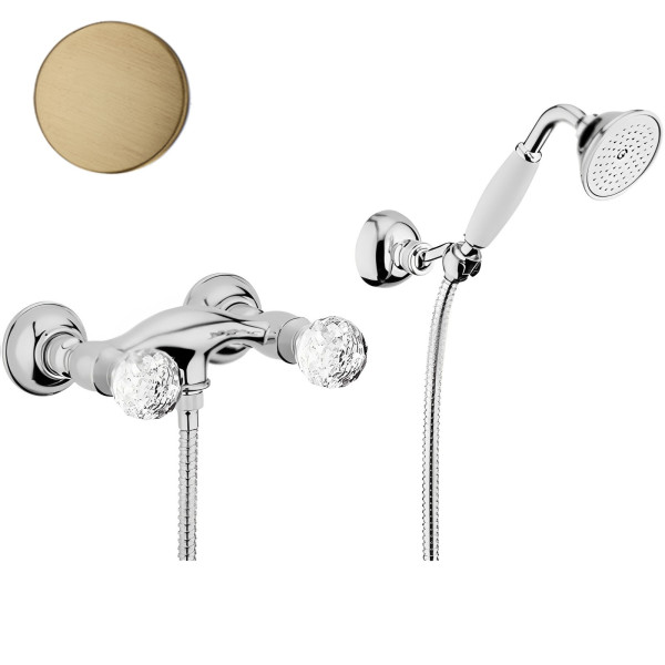 Смеситель для душа Webert Karenina KA760101065, бронза. Фото 1