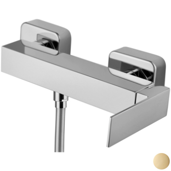 Смеситель для душа Webert Pegaso PE870102010, золото. Фото 1