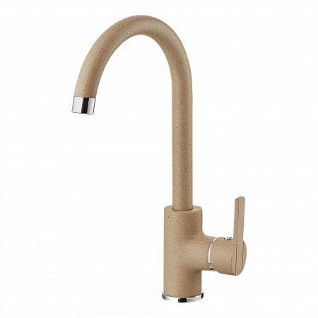 Смеситель для кухни Alveus Genesis Tonia G55 Beige бежевый. Фото 1