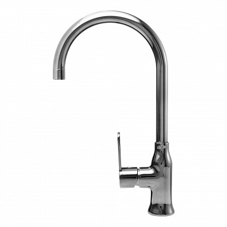 Смеситель для кухни Alveus Slim Monarch Anthracite PVD антрацит. Фото 1