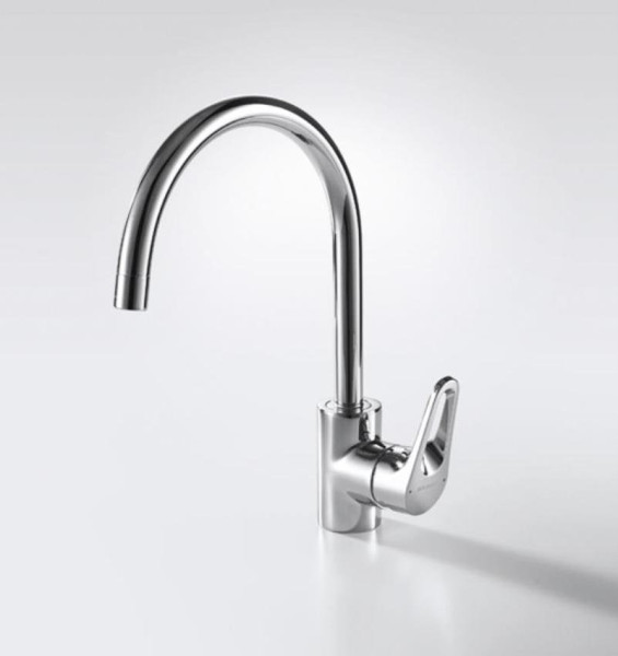 Смеситель для кухни Bravat Drop-D F748162C-2, хром. Фото 3