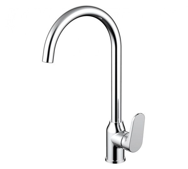Смеситель для кухни Bravat ELER F7191238CP-RUS, хром. Фото 1