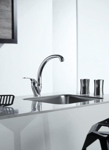 Смеситель для кухни Bravat FIT F7135188CP-1-RUS, хром. Фото 4
