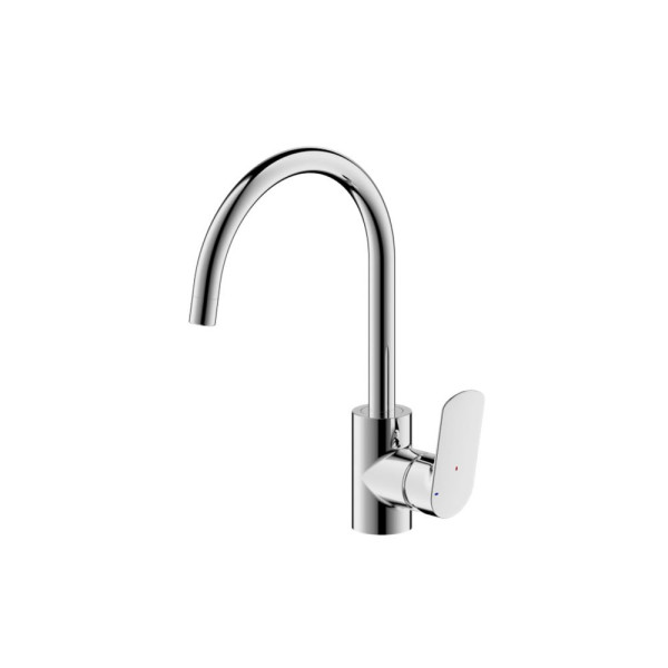 Смеситель для кухни Bravat Rhein F7429564CP-ENG, хром. Фото 1