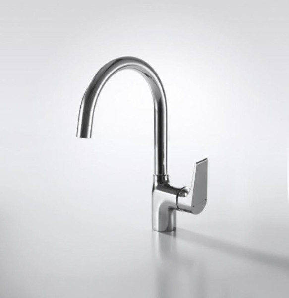 Смеситель для кухни Bravat VEGA F7119177CP-3, хром. Фото 3