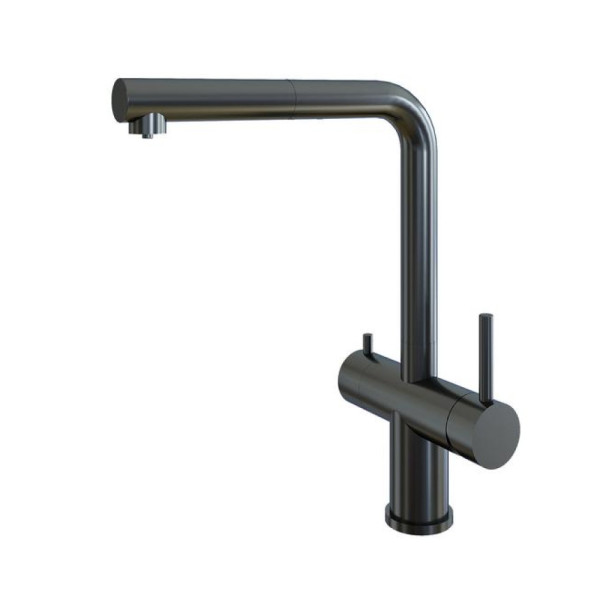 Смеситель для кухни Grandex Aqua Handy-P 9020963, графит. Фото 1