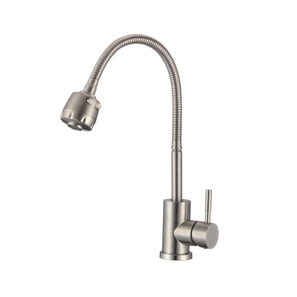Смеситель для кухни Olive s BALEAR 13435-4BL, сатин. Фото 1