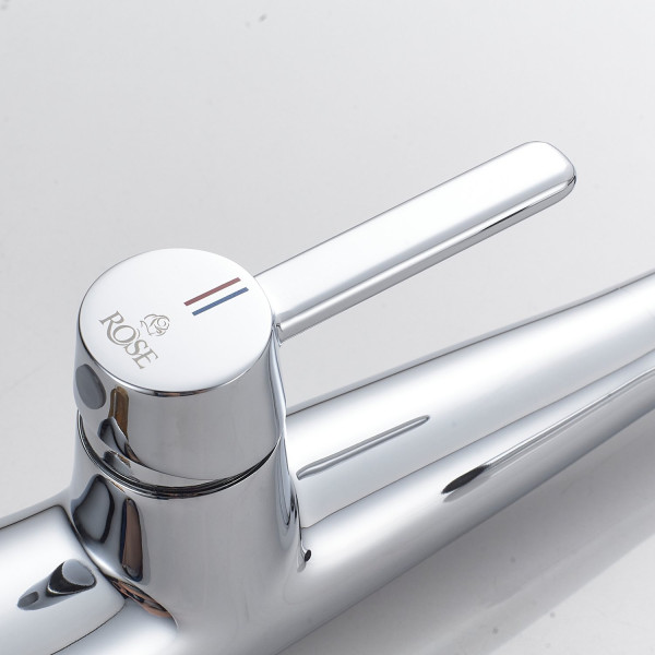 Смеситель для кухни с гибким изливом и режимом "душ" Rose R213, хром. Фото 5
