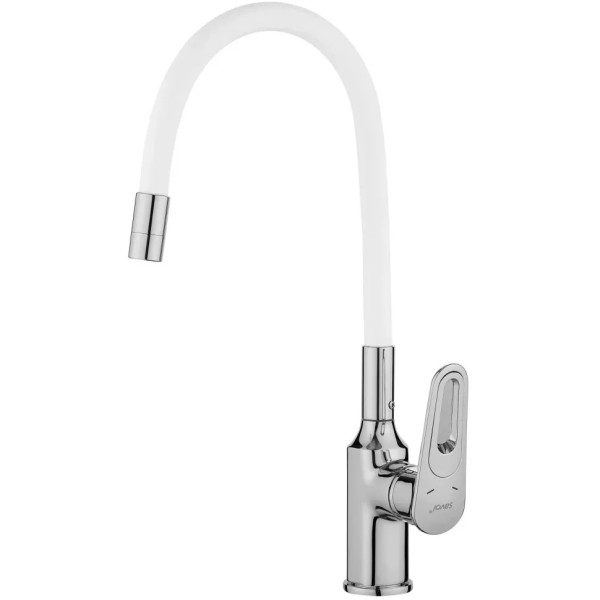 Смеситель для кухни с гибким изливом Savol S-600606A, хром. Фото 1