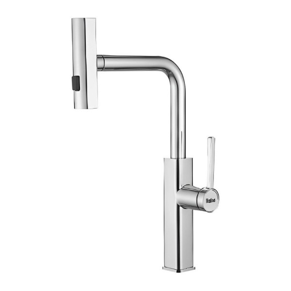 Смеситель для кухни с мультифункциональным изливом Haiba HB73824, хром. Фото 1