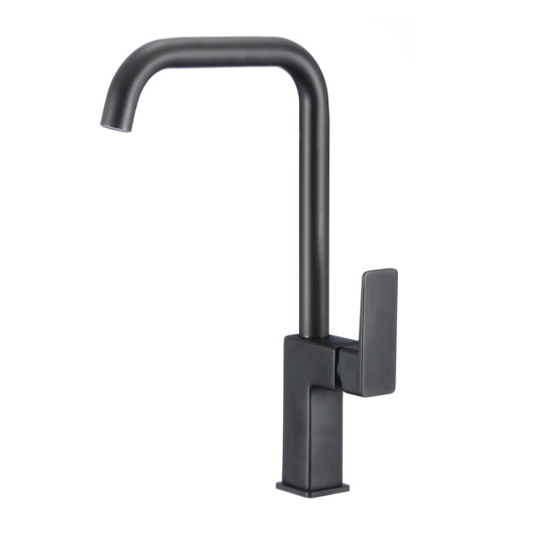 Смеситель для кухни WesnaArt NARCIS NAR06-150BL-25432, черный. Фото 1
