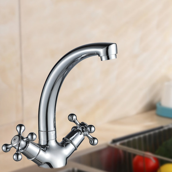 Смеситель для кухни WesnaArt RASSVET RAS02-120, хром. Фото 3