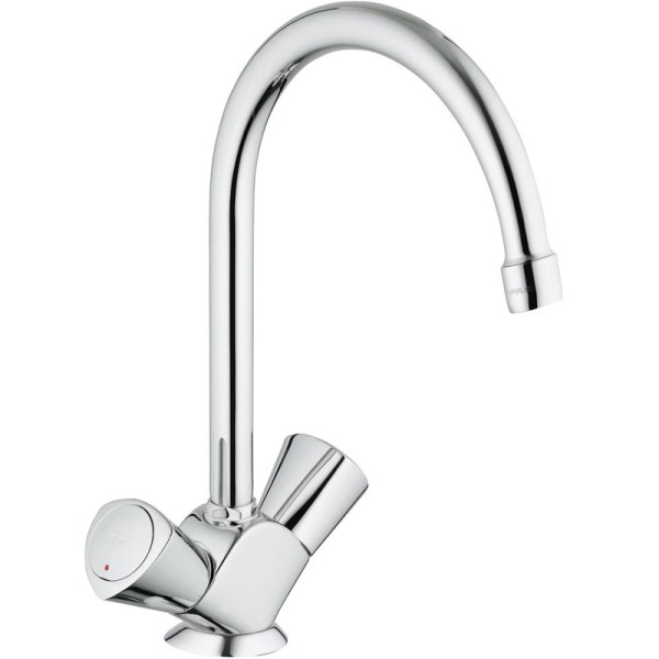 Смеситель для кухонной мойки Grohe Costa S Керамическая кран-букса, цвет Хром (31819001). Фото 1