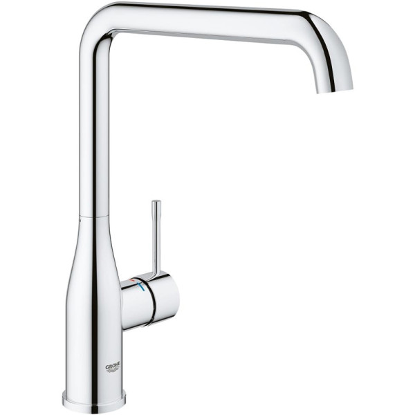 Смеситель для кухонной мойки Grohe Essence+ Керамический картридж, цвет Хром (30269000). Фото 1